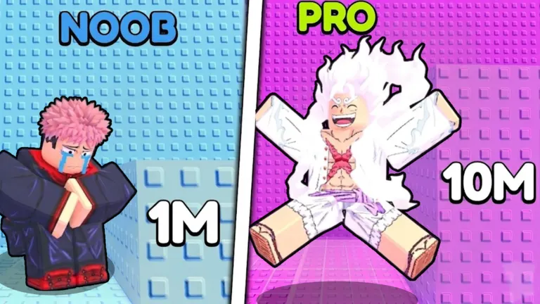 +1 Jump Anime Evolve Tower on Roblox