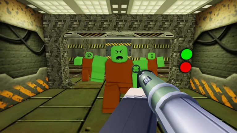 Kill Zombies in Area 51 on Roblox