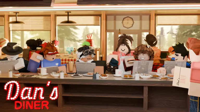 Dan's Diner NEW UNIFORMS on Roblox