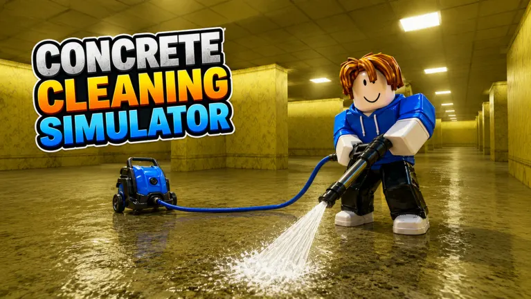 Concrete Cleaning Simulator on Roblox
