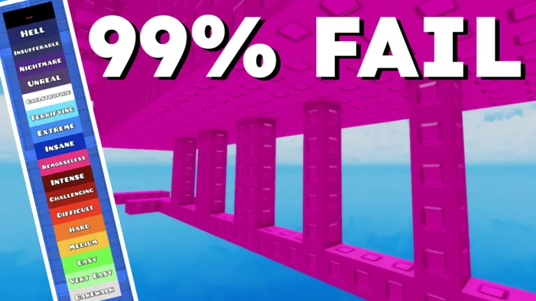 Sea's Difficulty Chart Obby on Roblox