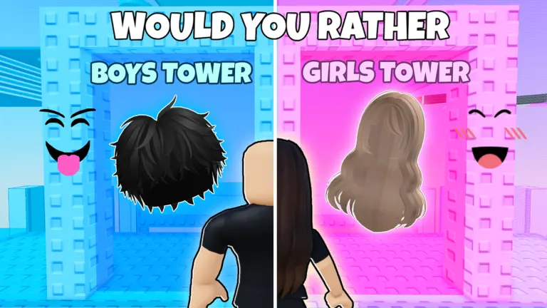 Would You Rather: Boys & Girls Outfit Tower! on Roblox