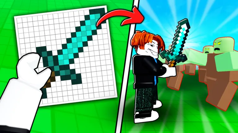 Draw your own Sword on Roblox