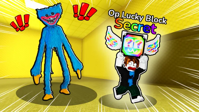 Steal Lucky Blocks From Backrooms on Roblox