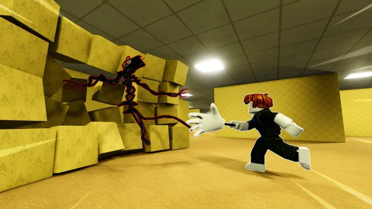 Fight Backrooms Entities on Roblox