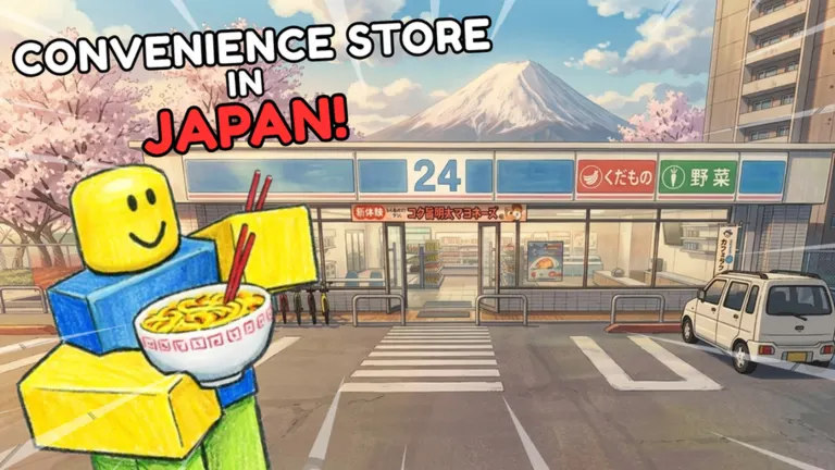 Convenience Store in Japan on Roblox
