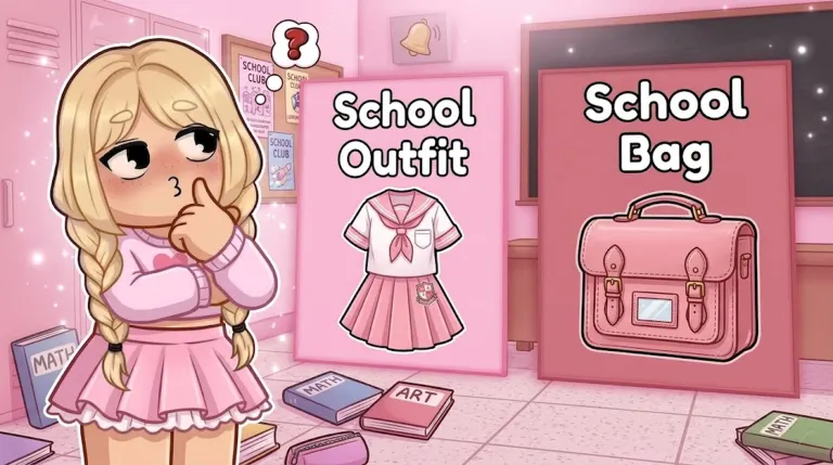 Would You Rather: School Outfit Tower! on Roblox