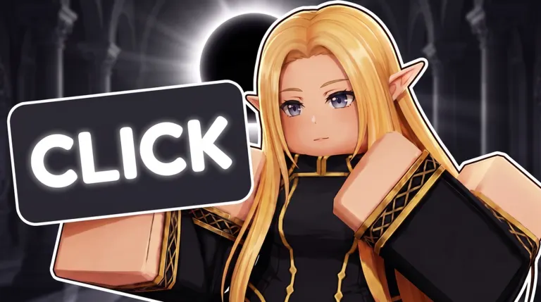 Anime girl Clicker on Roblox