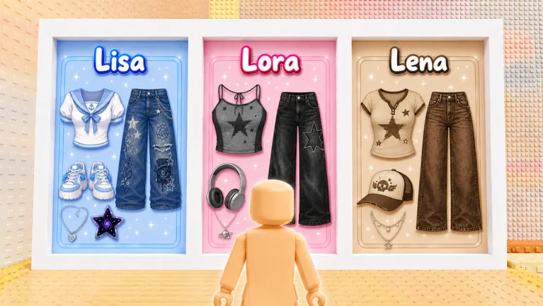 Would You Rather: Lisa or Lena Tower on Roblox