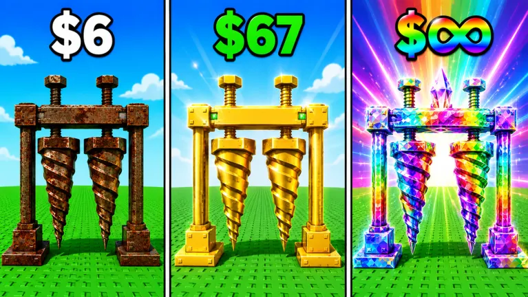 Make a Drill Farm on Roblox
