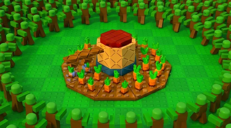 Defend my Ring Farm on Roblox