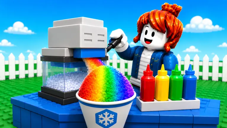 Snowcone Stand on Roblox