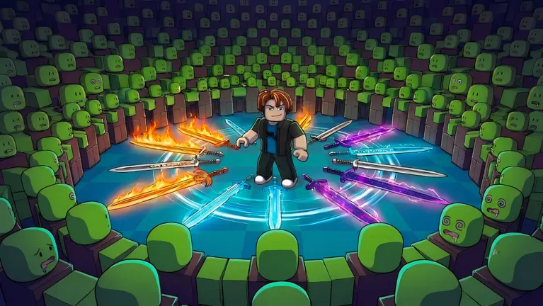 Merge Swords And Kill Zombies! on Roblox