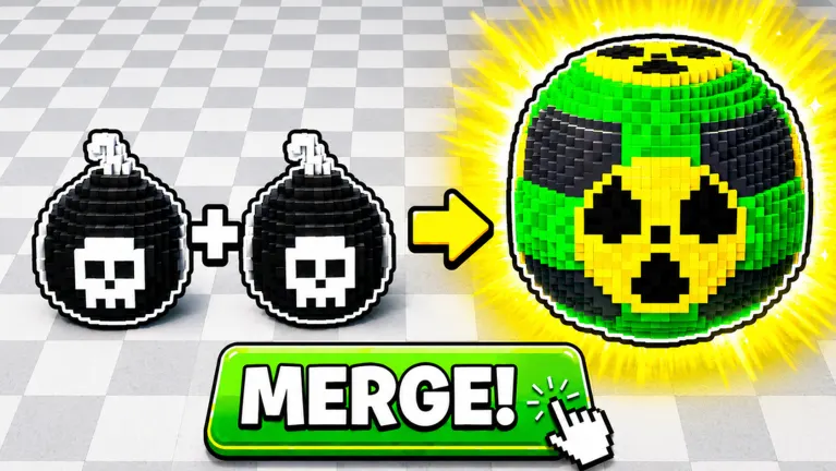 Merge a Bomb! on Roblox