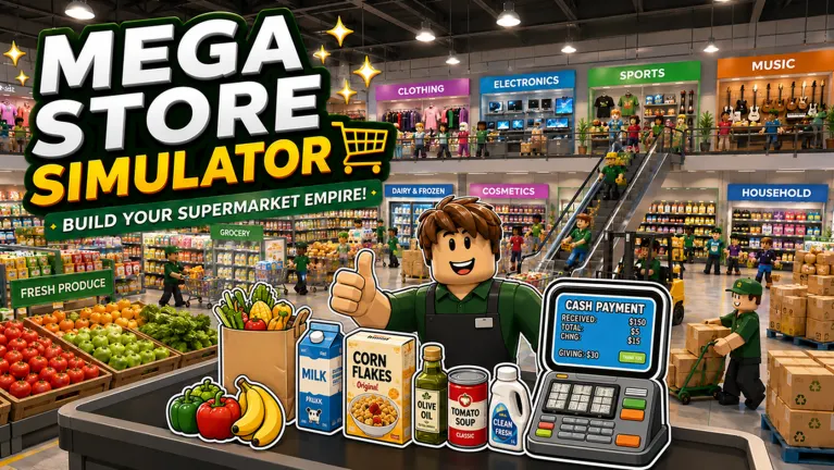 Megastore Simulator on Roblox