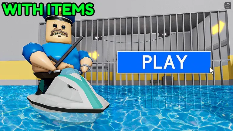 UNDERWATER PRISON RUN ESCAPE! on Roblox