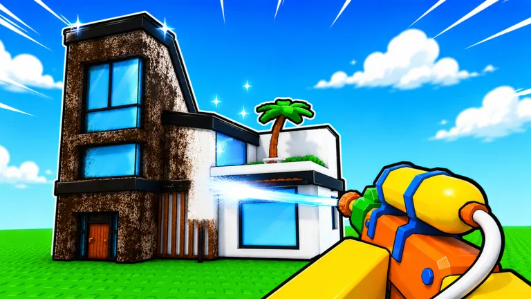 Wash The House on Roblox