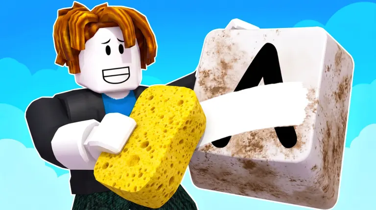 Clean Your Keycaps on Roblox