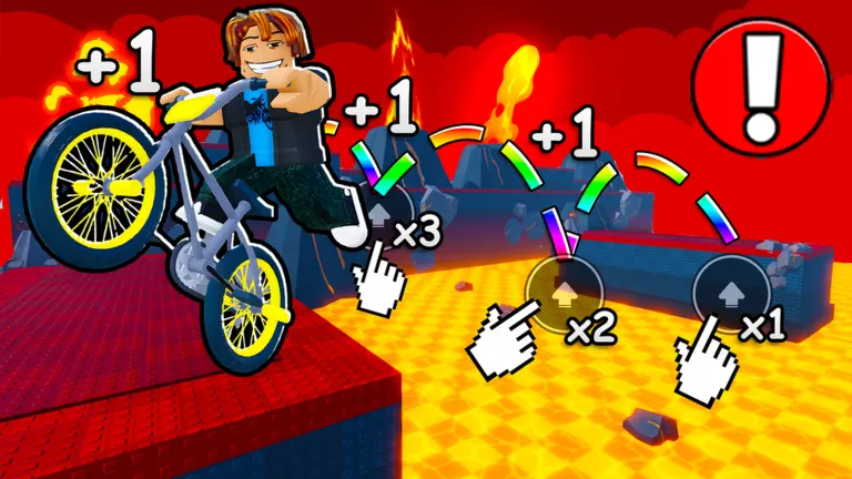 +1 Double Jump Bike Escape! on Roblox