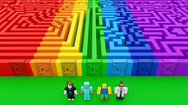 Maze Obby on Roblox