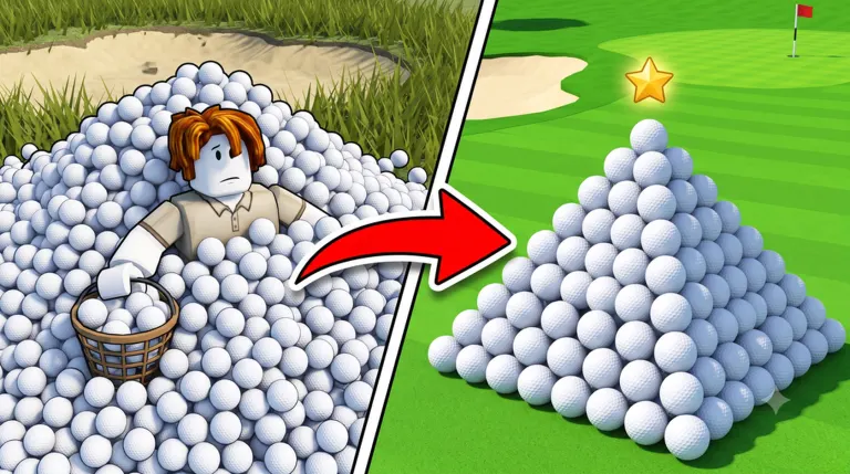 [UPD3.7] Clean the Golf Yard on Roblox