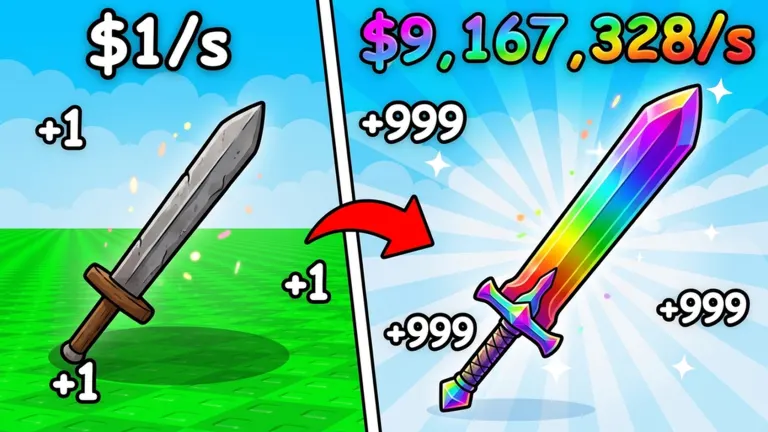 +1 Sword Swing Escape on Roblox