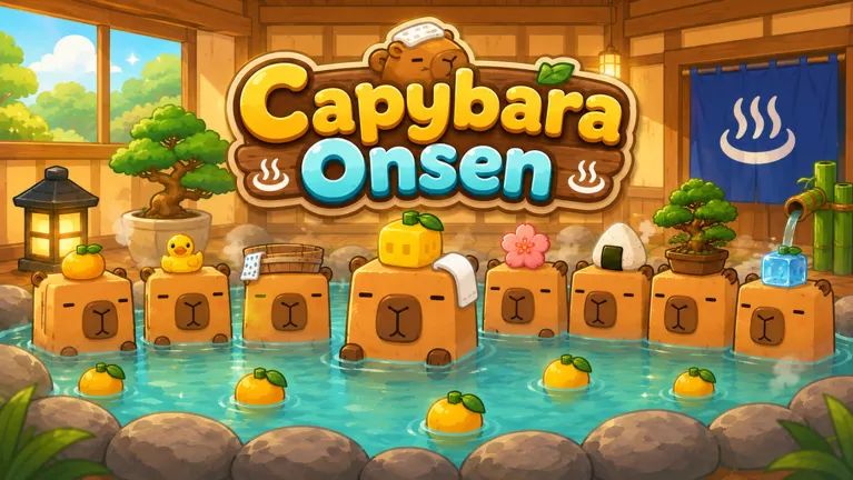 Capybara Onsen on Roblox