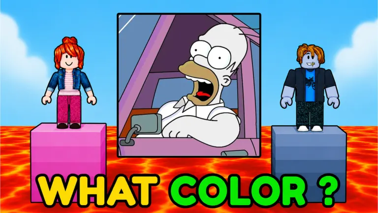 Character Color Race on Roblox