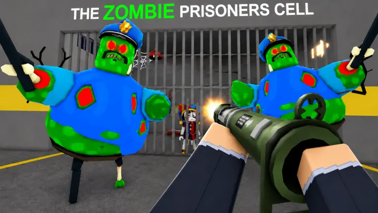 ZOMBIE POLICE PRISON RUN! (Obby) on Roblox