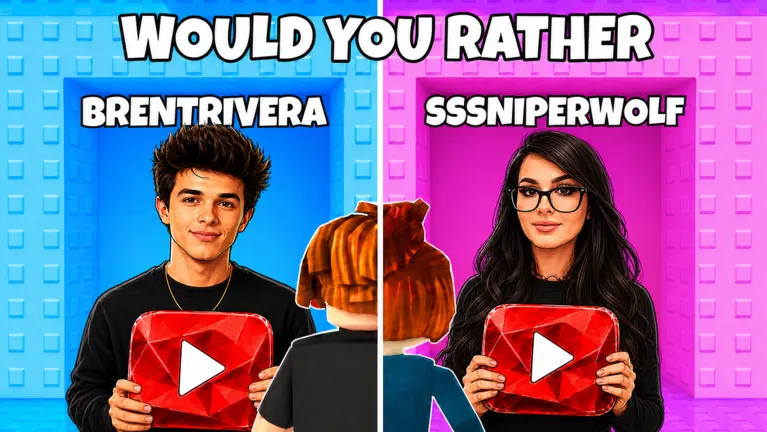 Would You Rather: Youtubers Tower on Roblox