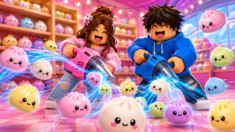 Squishy Vacuum Cleaner Simulator on Roblox