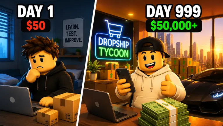 Dropshipping Tycoon on Roblox