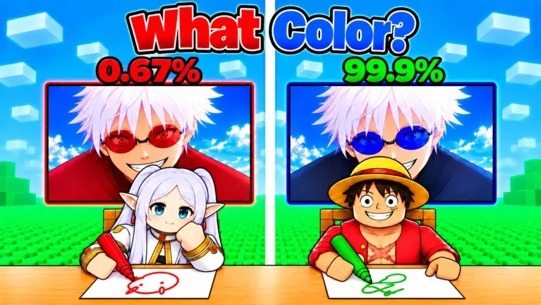 Guess the Anime Color on Roblox