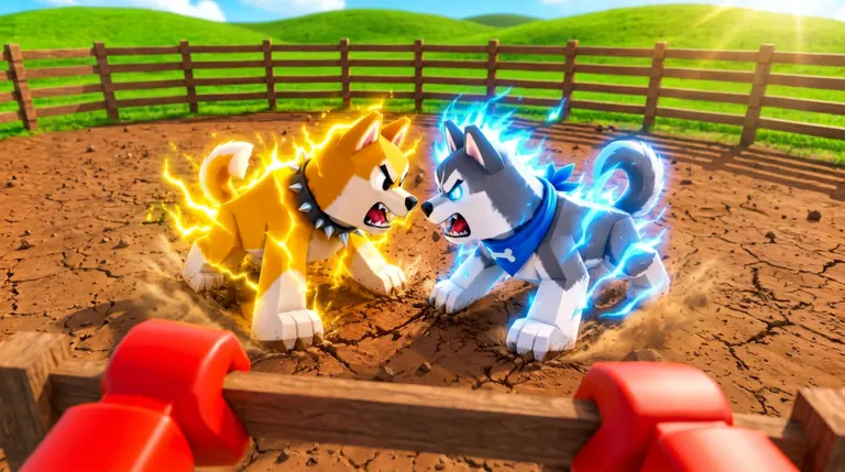 Grow a Dog Fighter on Roblox
