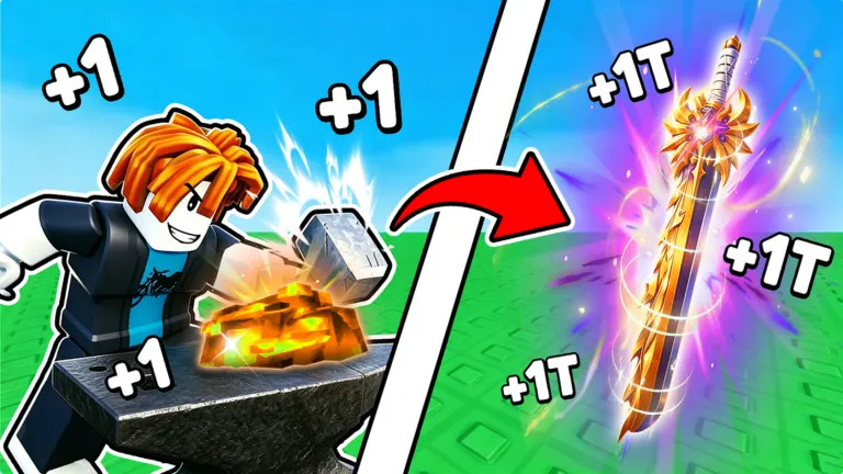 +1 Loot To Forge on Roblox