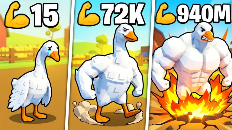 Merge a Goose Fighter on Roblox