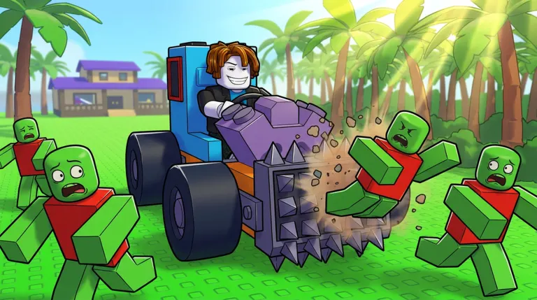 Build and Kill Zombies on Roblox