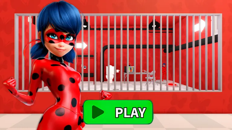LADYBUG PRISON RUN! (Obby) on Roblox
