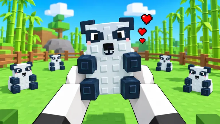 Panda Bamboo Garden on Roblox