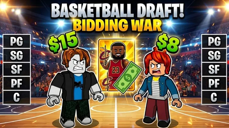 Basketball Draft Battle on Roblox