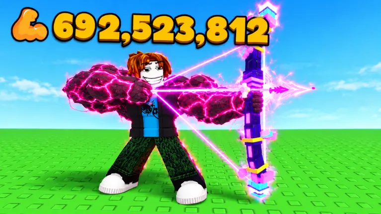 +1 Strength Archery on Roblox
