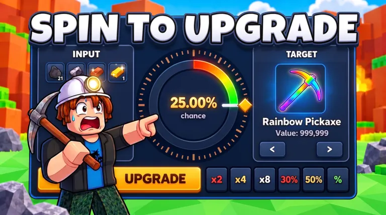 Spin To Upgrade! on Roblox