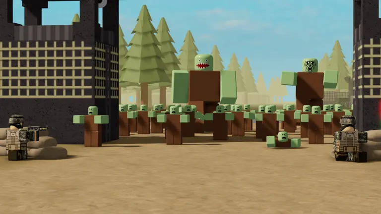 Military VS Zombies 2 on Roblox