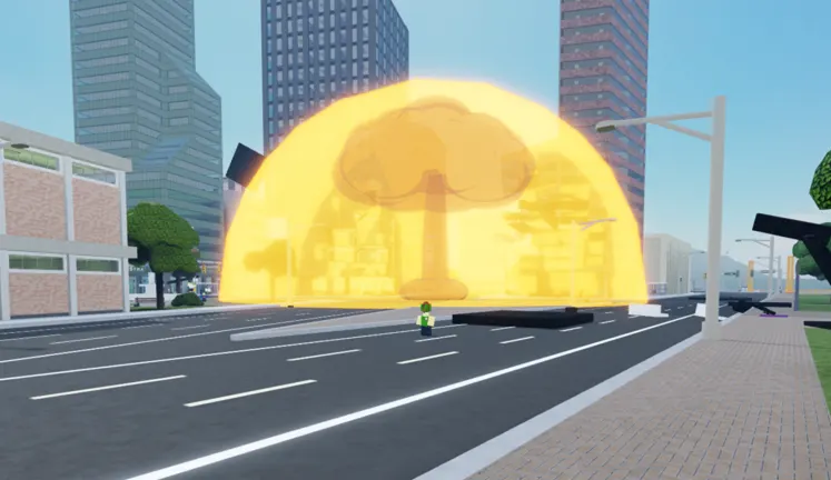 Destroy a City on Roblox