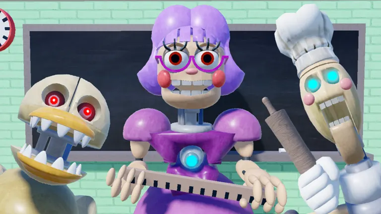 Escape Miss Ani-Tron's Detention! (SCARY OBBY) on Roblox