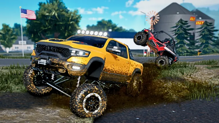 American Plains Mudding on Roblox