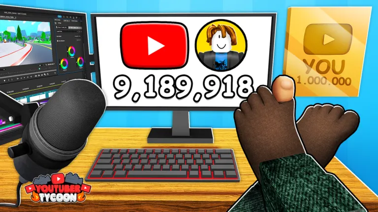 Youtuber Tycoon! on Roblox