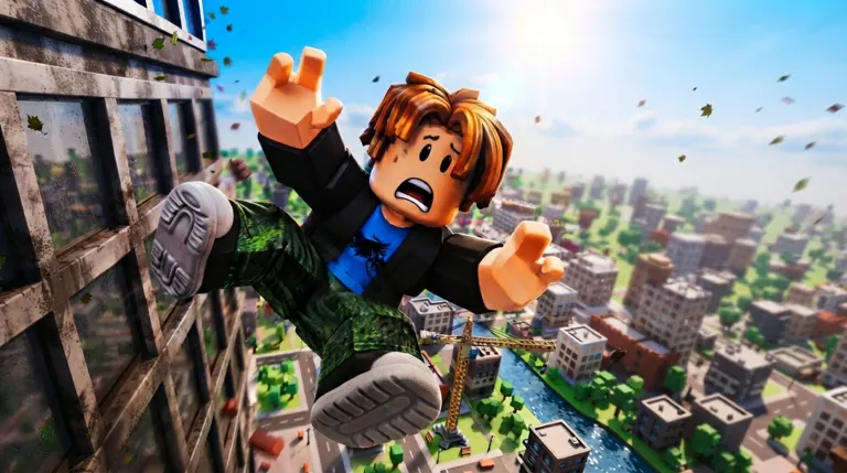 Fall Off A Building on Roblox
