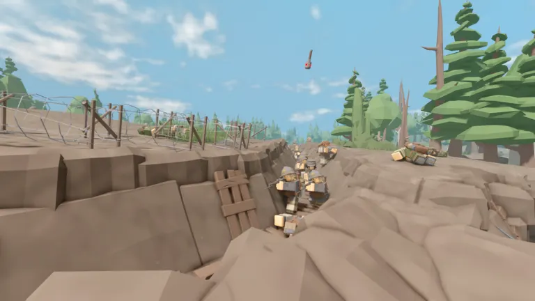 Pordier at War on Roblox
