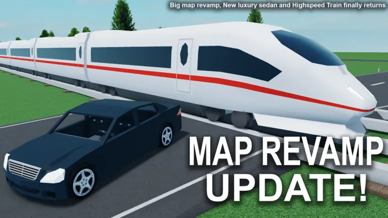 Train VS Cars (Remastered) on Roblox